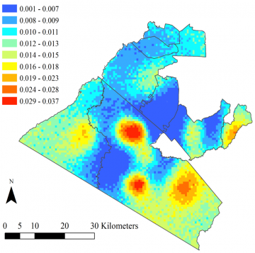 cheetah distribution
